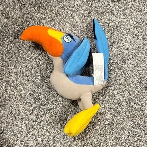 Disney Zazu Bird Lion King Mini Bean Bag Plush 8" Vintage Disney Store